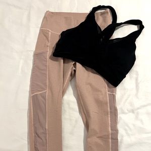 Fabletics Powerset Crop Legging and Sports Bra
